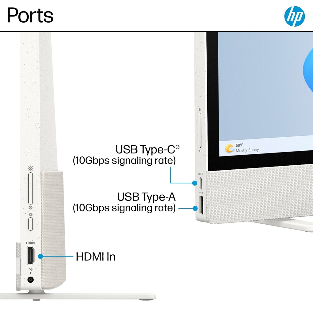 Computadora Todo en Uno AIO HP Envy Move 24-cs0074 Recargable