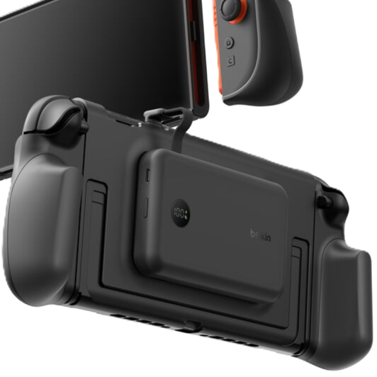 Soporte Belkin Charging Grip para Nintendo Switch 2 + Power Bank