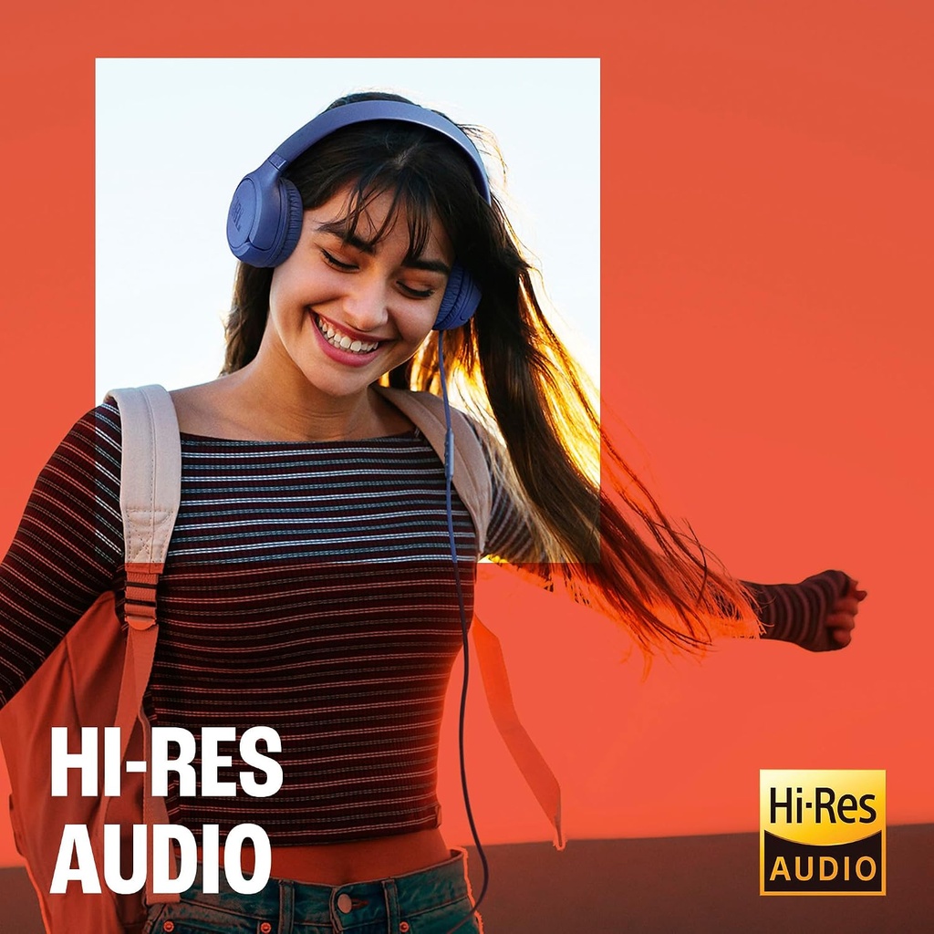 Audífonos JBL Tune 530C Blue de Color Azul con Cable USB-C