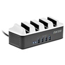 Protector de sobretensión con 4 tomacorrientes universales NEMA y 4 puertos USB para carga Forza FSP-4412USB