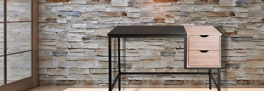 Escritorio de un nivel con marco de acero XTF-CD457