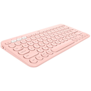 Teclado Bluetooth Logitech Multi-Device K380 Color Rosado