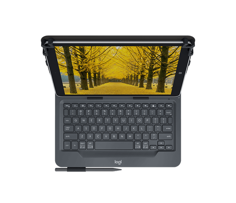 Funda con Teclado para Tablet Logitech Universal Folio