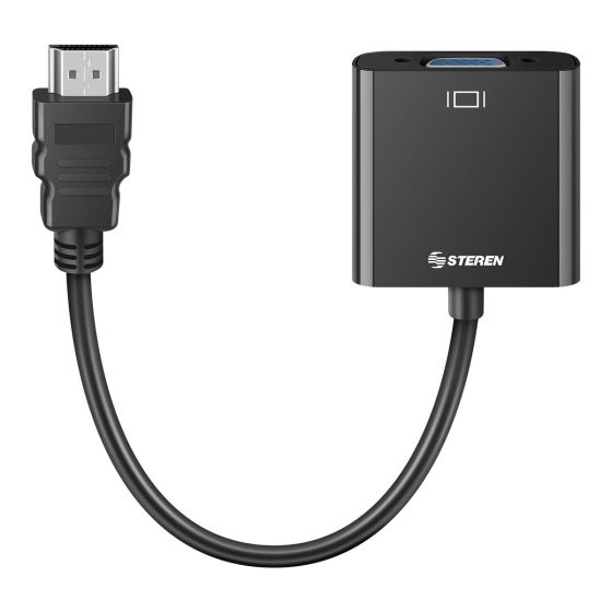 Adaptador de HDMI a VGA Steren 208-151