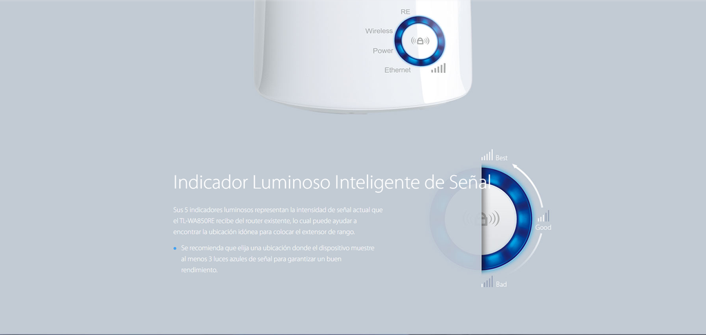 Repetidor de Wi-Fi TP-Link WA850RE
