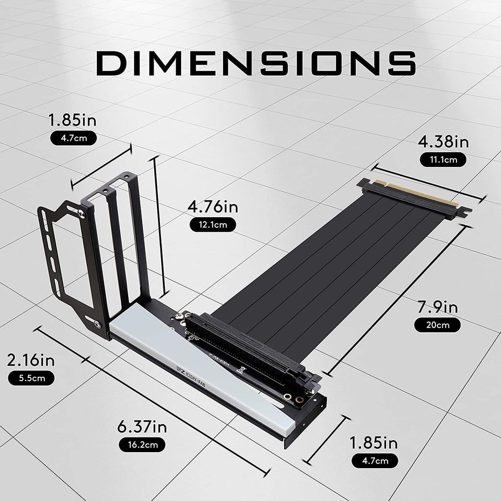 Soporte para Tarjeta Gráfica Ezdiy-Fab US-3528-RGB