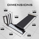 Soporte para Tarjeta Gráfica Ezdiy-Fab US-3528-RGB