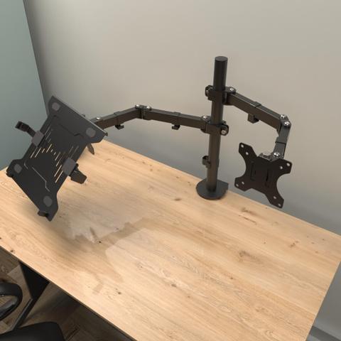 Soporte para Monitor y Laptop Klip Xtreme KMM-301