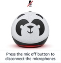 Bocina Inteligente Amazon Echo Dot Kids con Alexa Diseño de Panda