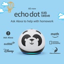 Bocina Inteligente Amazon Echo Dot Kids con Alexa Diseño de Panda