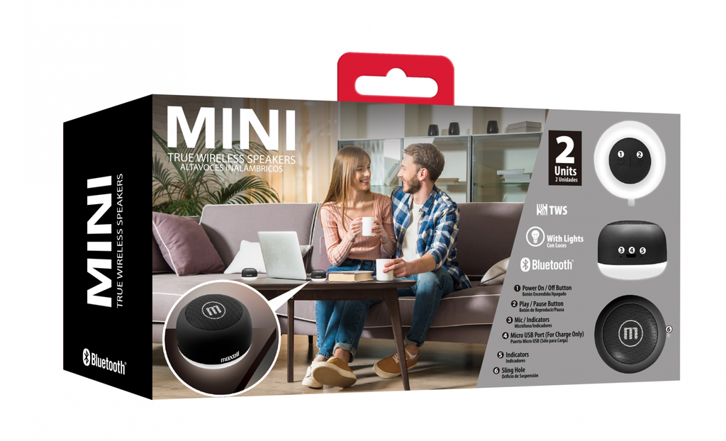 Bocinas Bluetooth Maxell BTTWS-MINI
