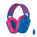 Audífonos Gaming Bluetooth Logitech G435 Azul y Frambuesa