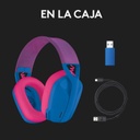 Audífonos Gaming Bluetooth Logitech G435 Azul y Frambuesa
