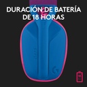Audífonos Gaming Bluetooth Logitech G435 Azul y Frambuesa