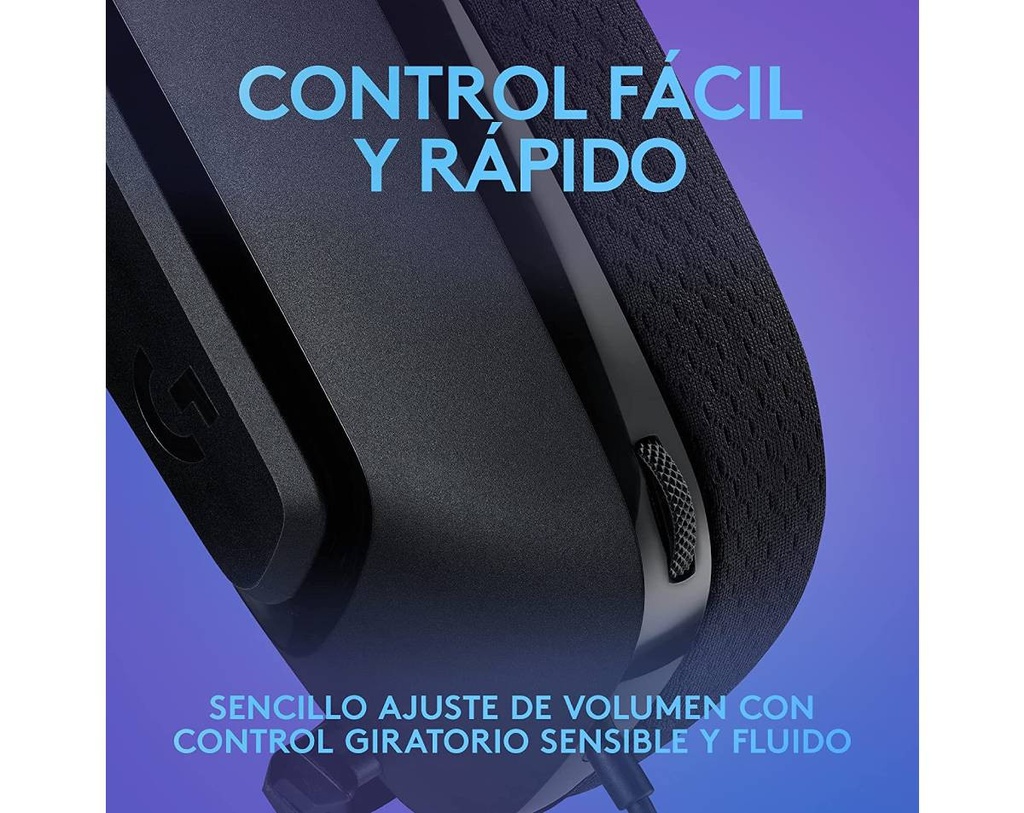 Audífonos Gaming Logitech G G335 Negros
