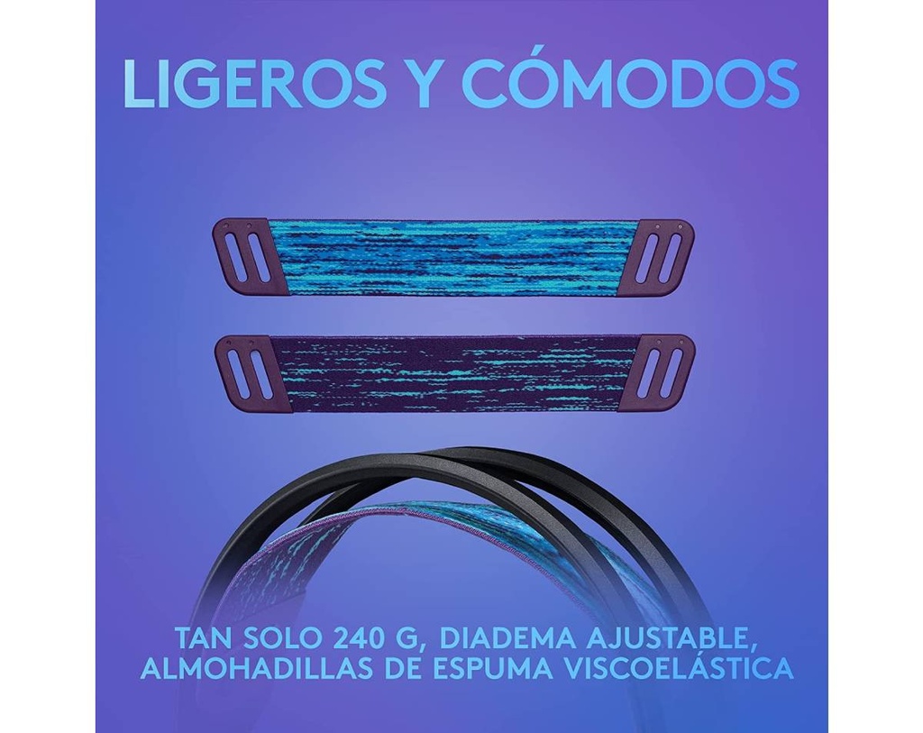 Audífonos Gaming Logitech G G335 Negros