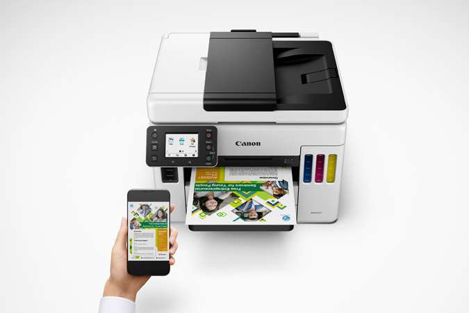 Impresora Multifuncional e Inalámbrica Canon Maxify GX7010