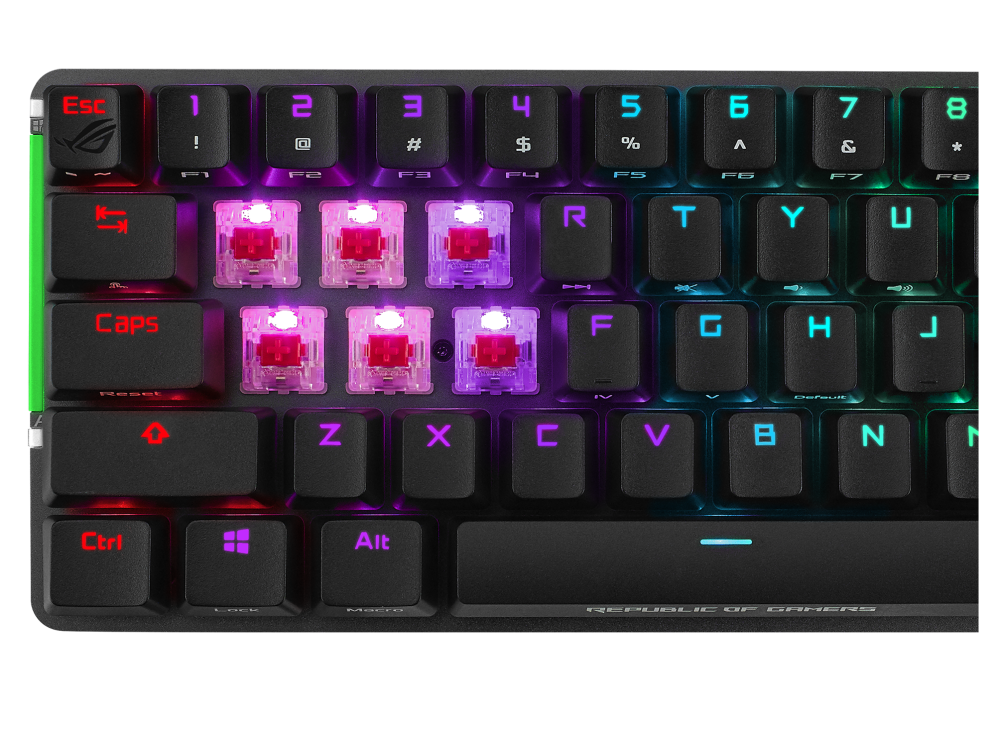Teclado Gaming Inalámbrico Mecánico Asus ROG Falchion