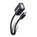 Adaptador OTG de USB-A Hembra a Micro USB Macho Steren