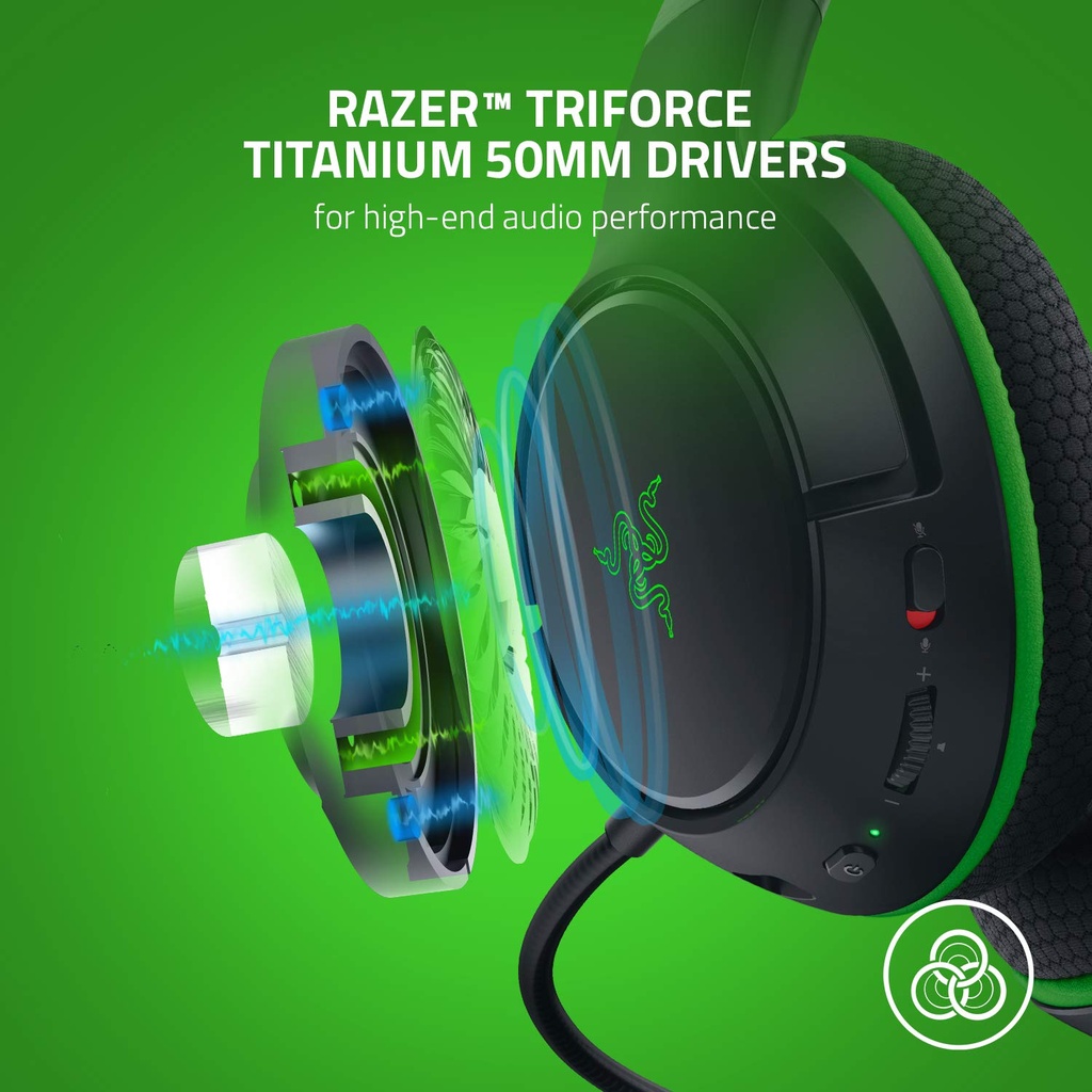 Audífonos Gaming Inalámbricos Razer Kaira para Xbox