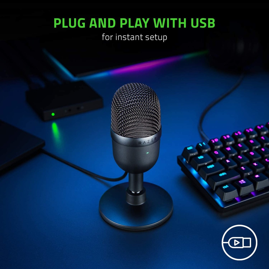 Micrófono Gaming Razer Seiren Mini Black
