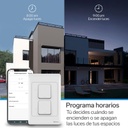Apagador/Switch Doble Wi-Fi Steren SHOME-116