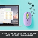 Mouse Bluetooth Logitech Pop Daydream Morado