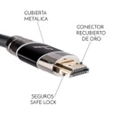 Cable HDMI Steren Platinum Line 4K de 1.80