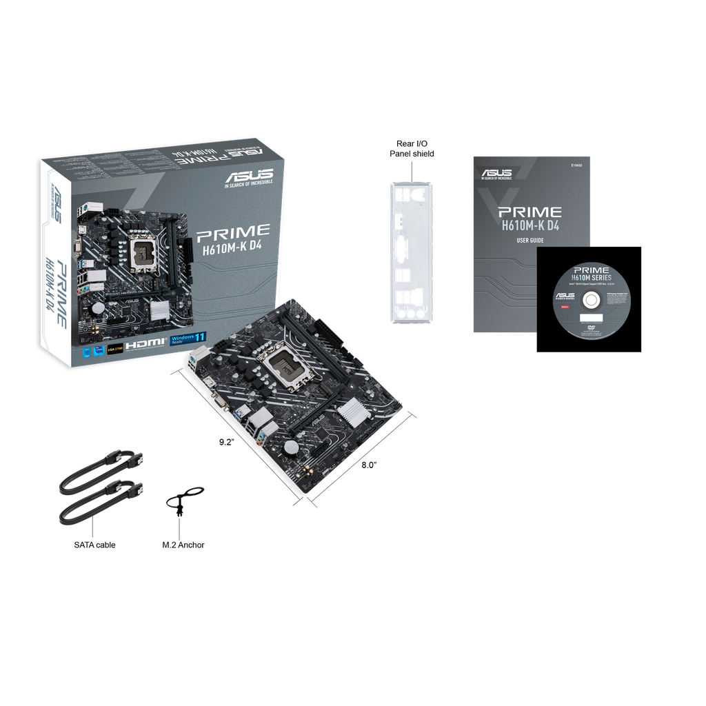 Motherboard Asus Prime H610M-K D4