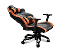Silla Gaming Cougar Armor Titan Pro Negro/Naranja