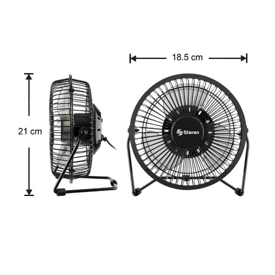 Ventilador Personal con Cable USB Steren