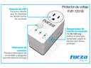 Protector de Voltaje Forza Zion-2K10 de Color Blanco