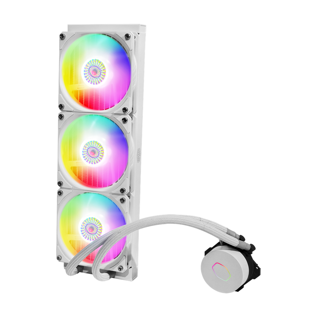 Enfriamiento Líquido Cooler Master MasterLiquid ML360L V2 ARGB White Edition