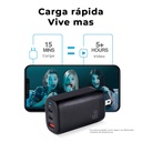 Adaptador de Corriente USB-C de 65 Watts Argom Tech Volta P8
