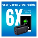 Adaptador de Corriente USB-C de 65 Watts Argom Tech Volta P8
