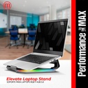 Base para Laptop Maxell Elevate RGB Stand