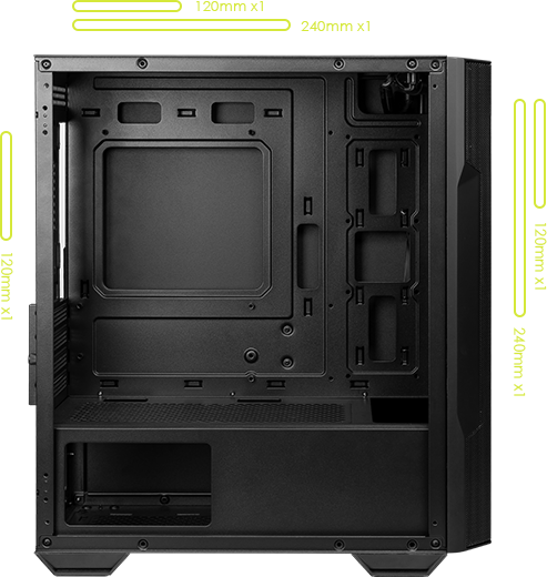 Case Gaming MSI MAG Forge M100A
