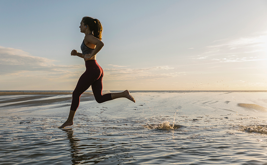 Audífonos Bluetooth JBL Endurance Race TWS Black