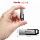 Memoria USB 3.0 SanDisk Ultra Flair de 64 GB