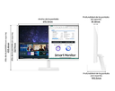 Monitor Inteligente Samsung M50B de 27" Blanco