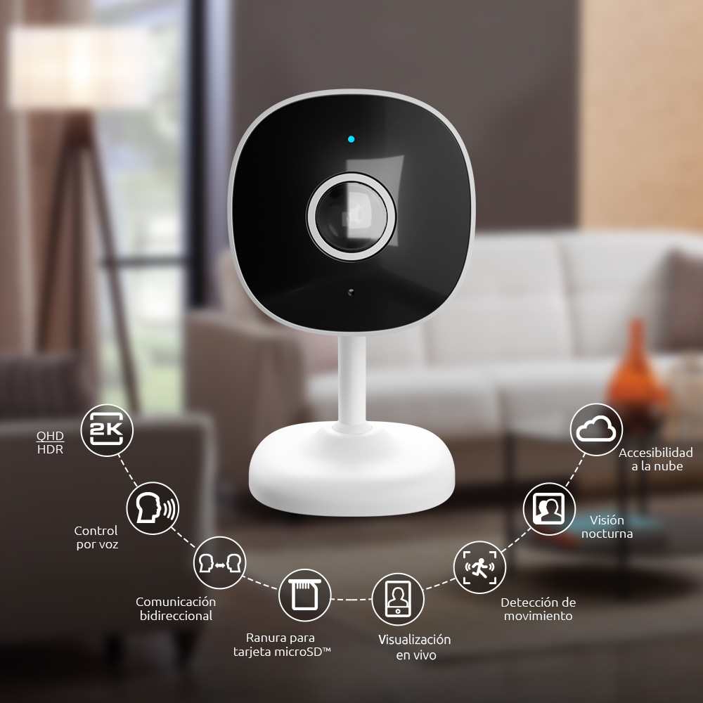 Cámara de Seguridad Wi-Fi Nexxt para Interiores