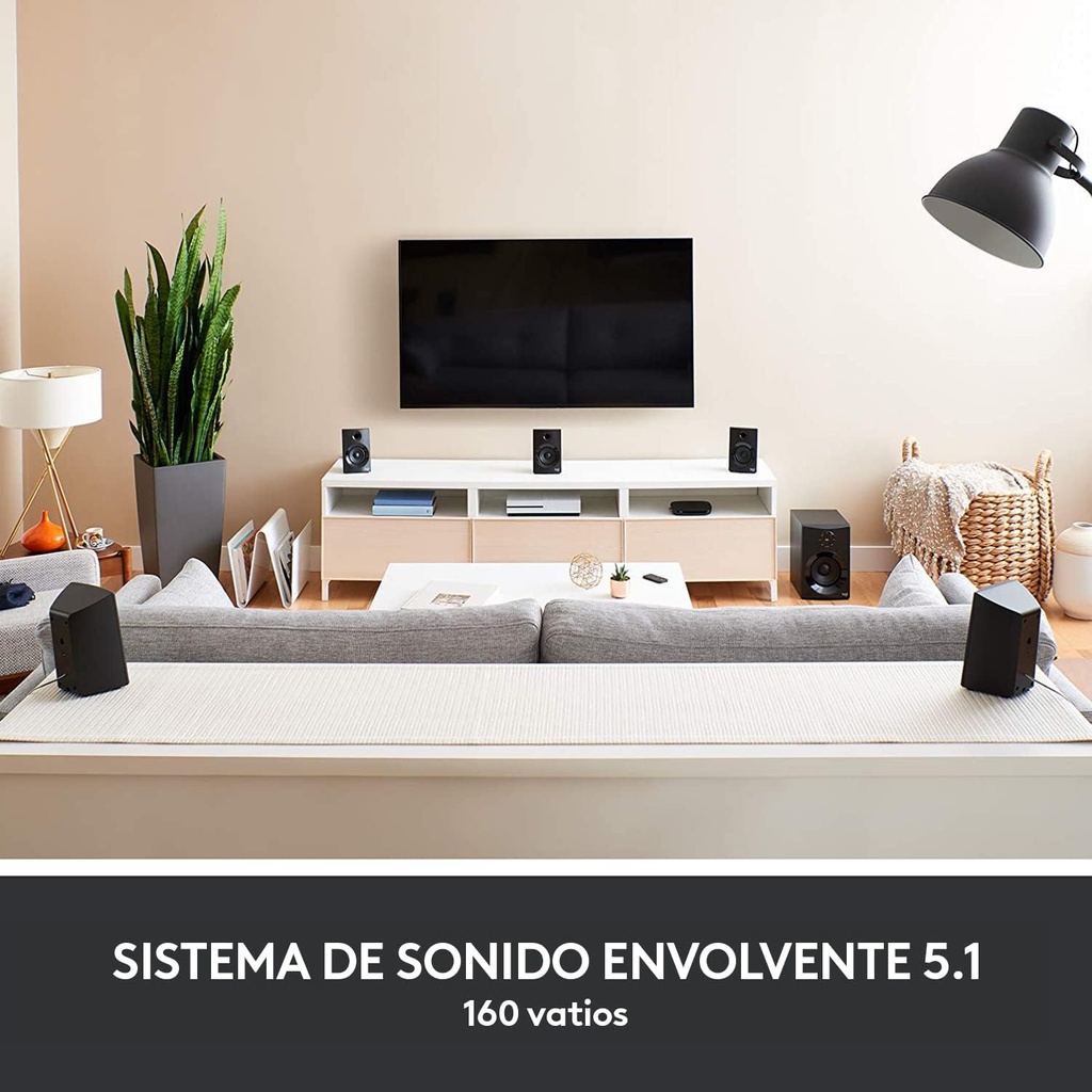 Sistema de Bocinas 5.1 Bluetooth Logitech Z607