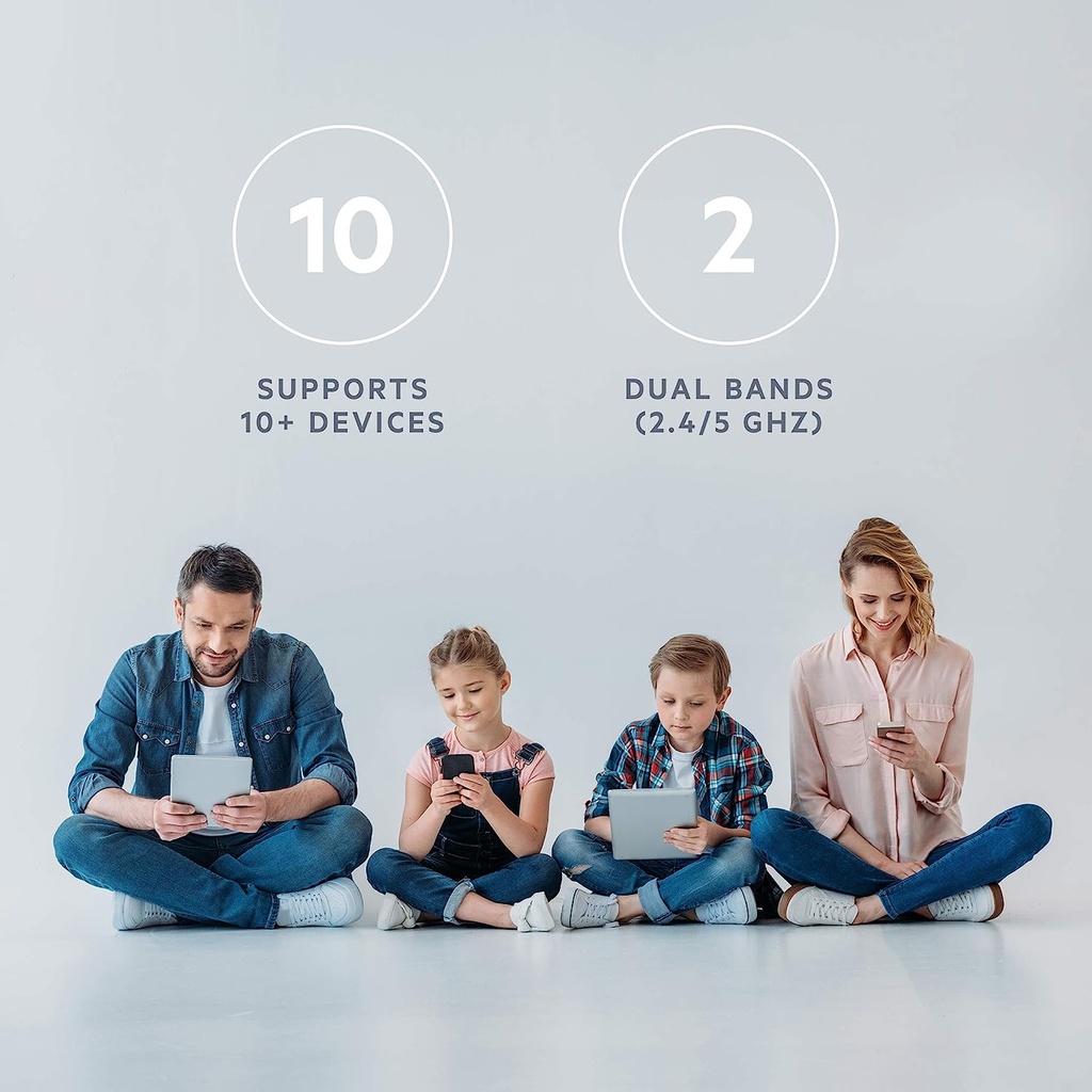 Router 5G Linksys Dual-Band WiFi 5 AC1200