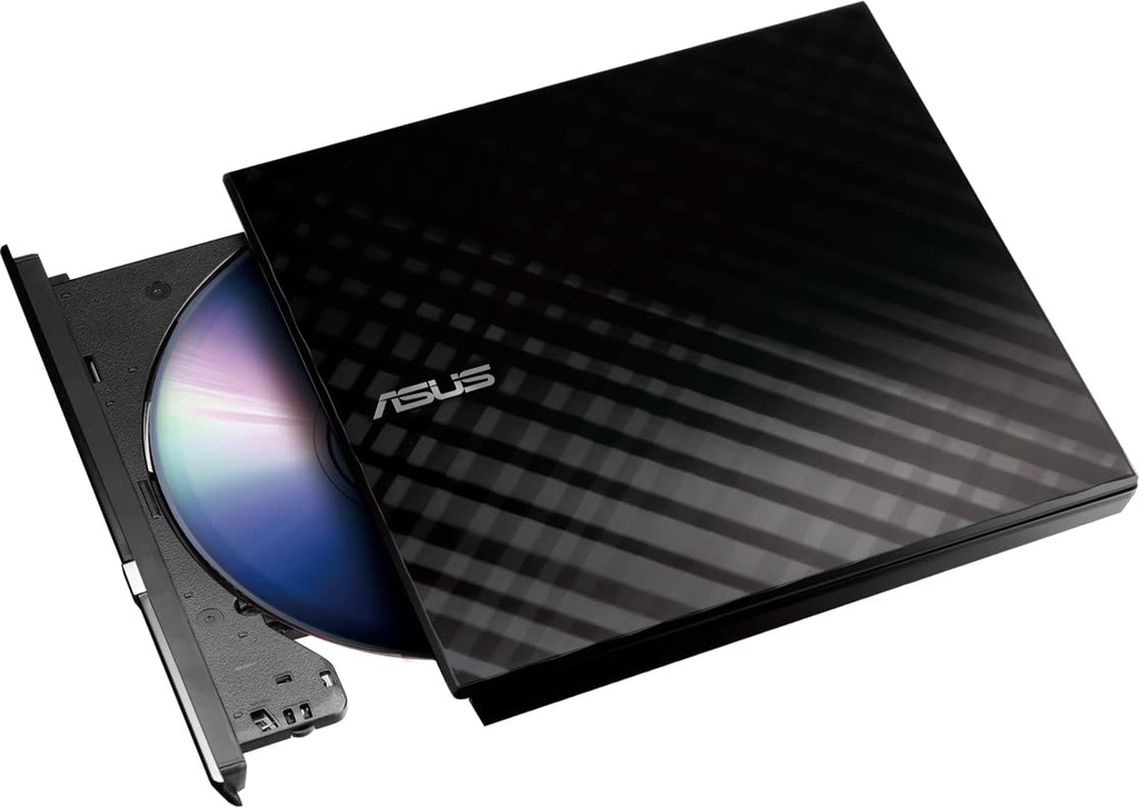 Lector/Quemadora Externa Asus External Slim DVD-RW SDRW-08D2S-U/BLK/G/AS/P2G