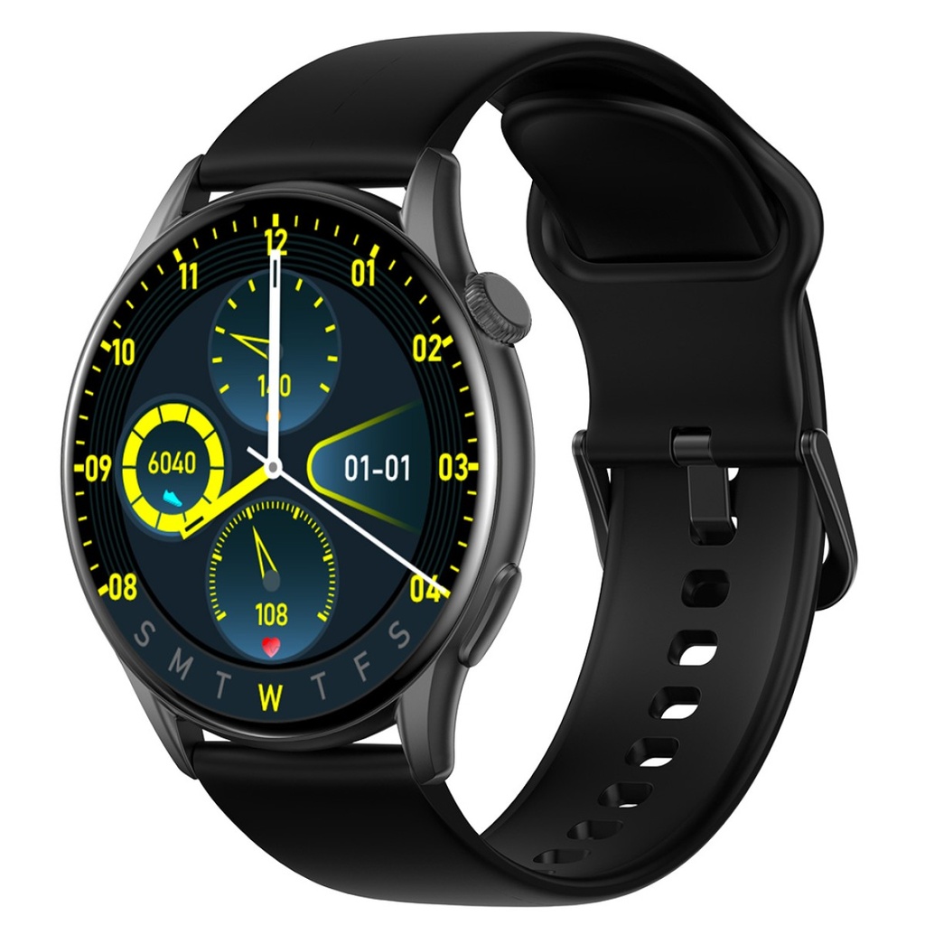 Smart Watch Molvu T7 de Color Negro