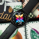 Smart Watch Molvu T7 de Color Negro