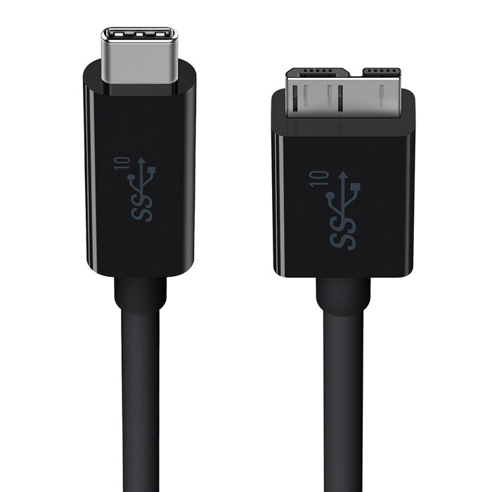 Cable Belkin de USB-C a USB 3.1 Micro-B