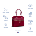Bolso Cool Capital Bondi de Color Vino