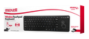Teclado Inalámbrico Maxell Wireless Touchpad Keyboard
