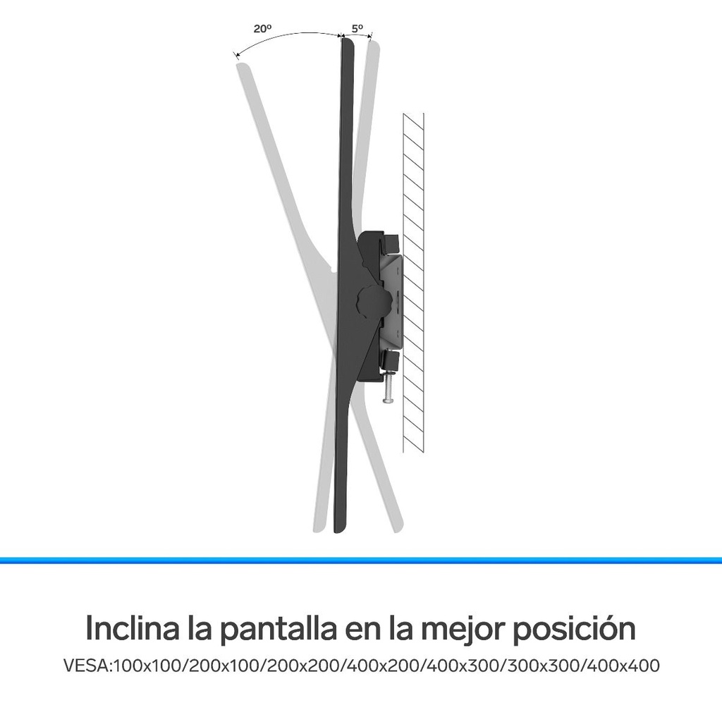 Soporte/Bracket Steren para TV de 25" a 70"